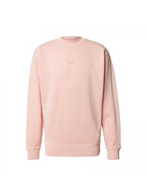 Bluza z nadrukiem z printem Boss Casualwear, różowy