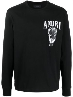 Långärmad t-shirt Amiri svart