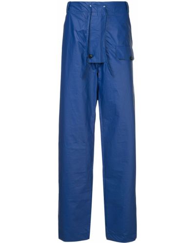 Pantalones de chándal con cordones Walter Van Beirendonck azul