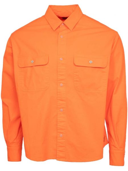 Pamučna dugačka košulja business Human Made narančasta