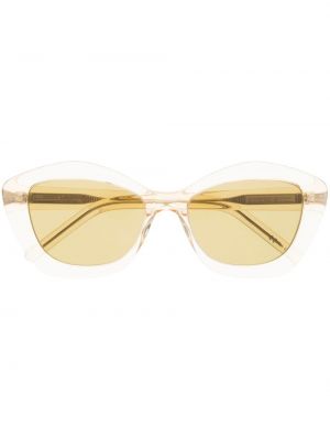 Overdimensjonert briller Saint Laurent Eyewear gul