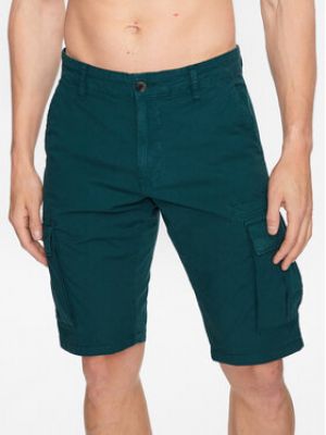 Зеленые шорты свободного кроя S.oliver