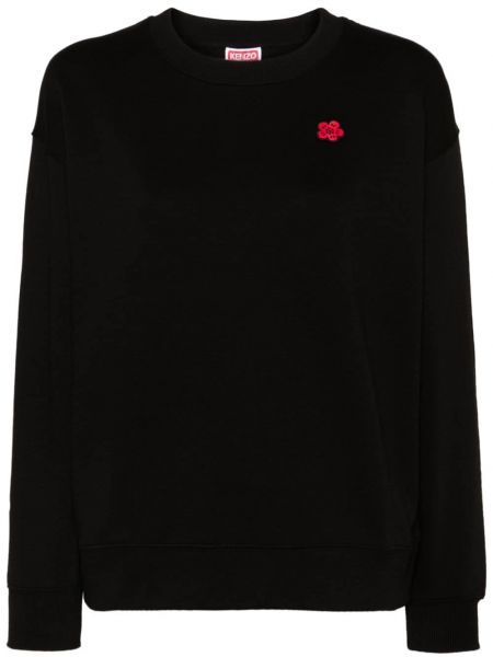 Blomstret sweatshirt Kenzo sort