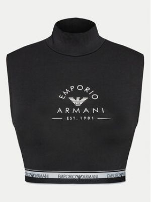 Slim fit top Emporio Armani Underwear černý