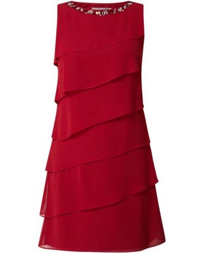 Sukienka koktajlowa Christian Berg Cocktail, czerwony