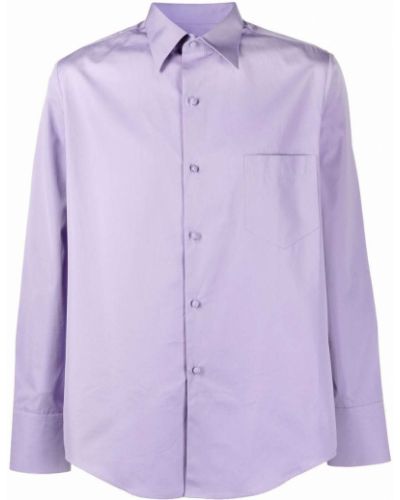 Camisa con botones Ernest W. Baker violeta