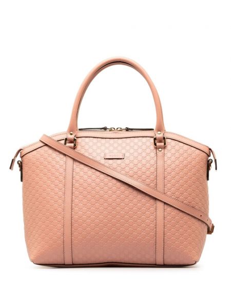 Sac cartable large Gucci Pre-owned rose