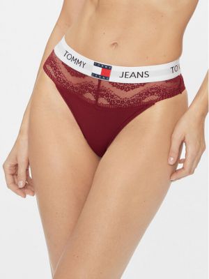 Tanga Tommy Jeans rouge