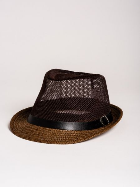 Шляпа Issa Plus коричневая