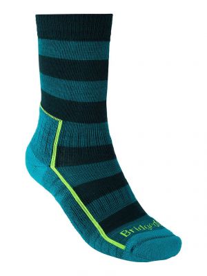 Ponožky z merino vlny Bridgedale zelené
