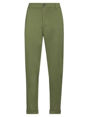 Pantaloni in viscosa Bicolore® verde