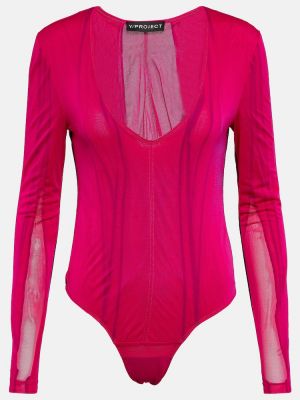 Transparentes body Y/project pink