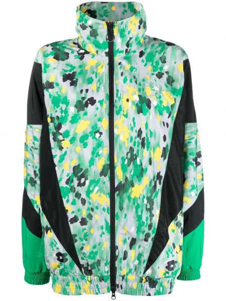 Jacke mit reißverschluss Adidas By Stella Mccartney grün