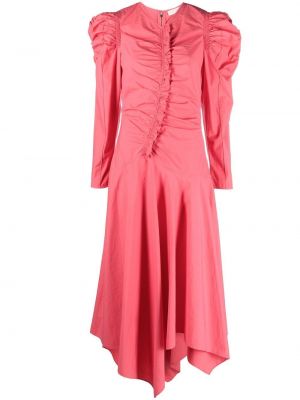Dlouhé šaty Ulla Johnson růžové