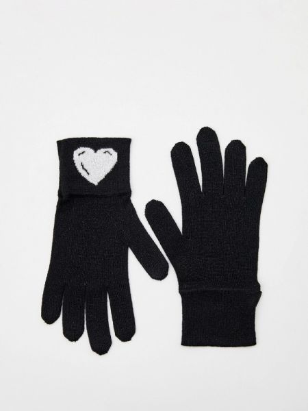Черные перчатки Boutique Moschino