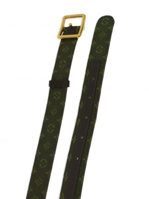 Pásek Louis Vuitton zelený