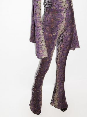 Pantalones con estampado Knwls violeta