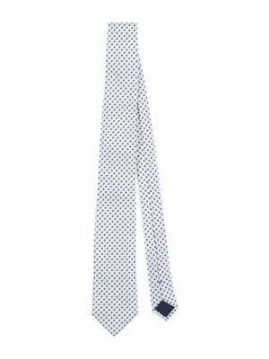 Cravatta con fiocco di seta Altea bianco