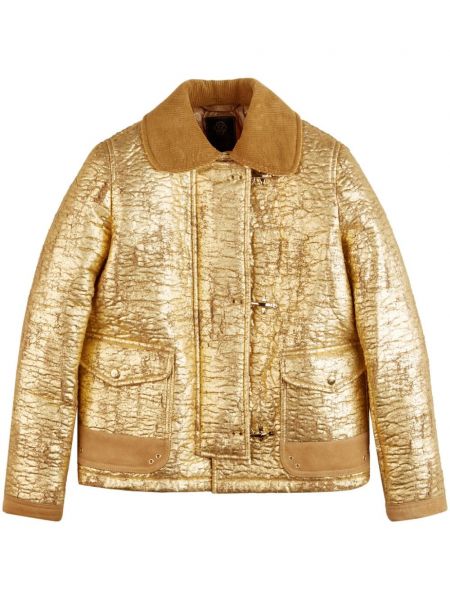 Lange jacke Fay gold