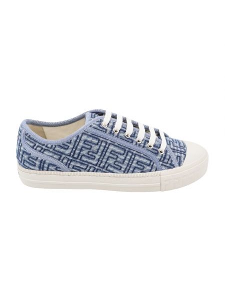 Sneakersy Fendi niebieskie