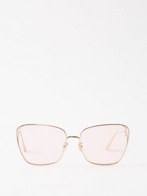 Розовые очки солнцезащитные Dior