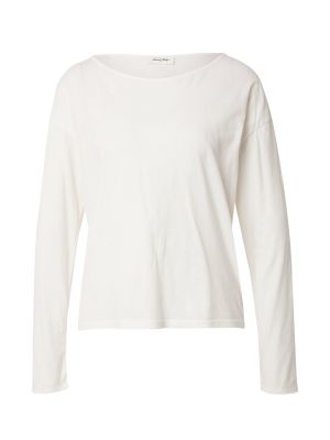 Marškinėliai ilgomis rankovėmis American Vintage balta