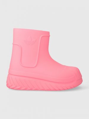 Гумові чоботи Adidas Originals рожеві