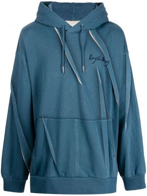 Hoodie Feng Chen Wang blå