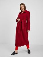Червени дамски зимни палта