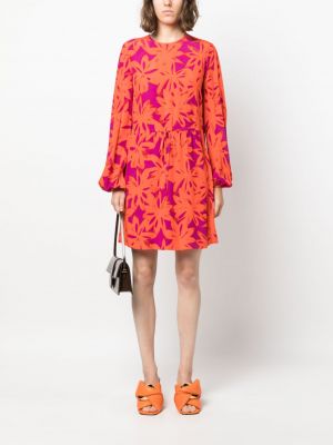 Mustriline lilleline kleit Dvf Diane Von Furstenberg