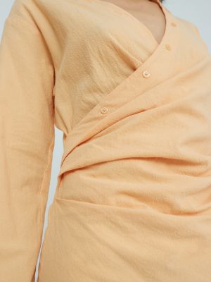 Robe chemise Edited orange