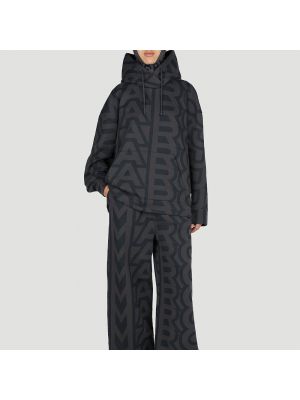 Oversize hoodie Marc Jacobs schwarz