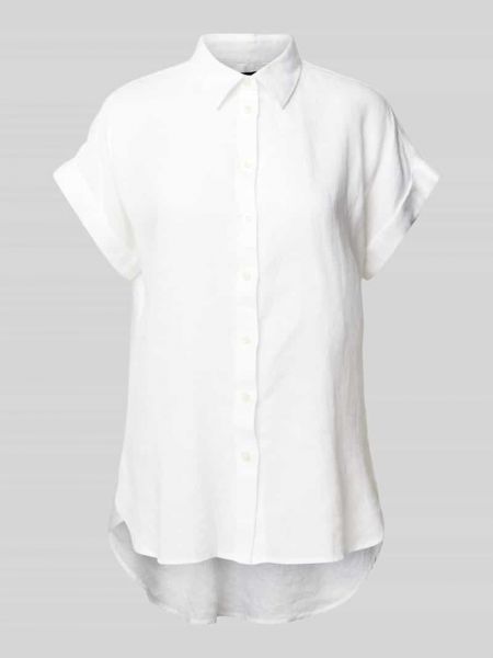 Lniana koszula Lauren Ralph Lauren biała