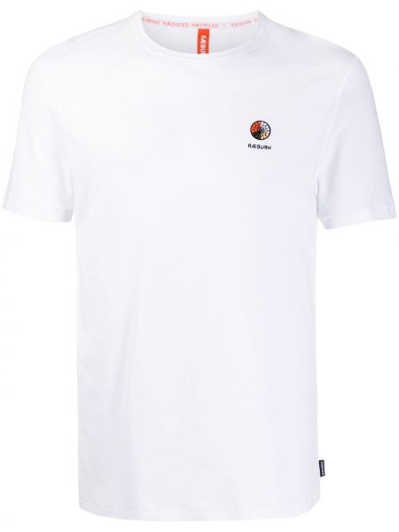 Camiseta con bordado Raeburn blanco