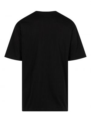 Koszulka z nadrukiem Supreme czarna