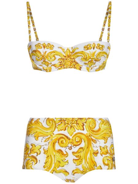 Bikinit Dolce & Gabbana keltainen