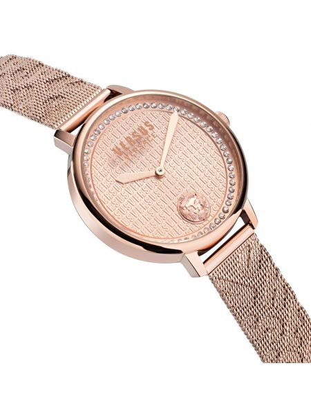 Armbanduhr aus edelstahl Versus Versace pink