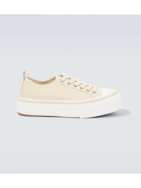 Canvas sneakers Ami Paris hvit