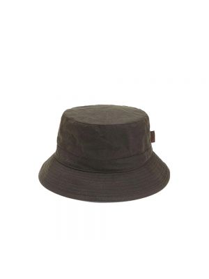 Zielona czapka Barbour