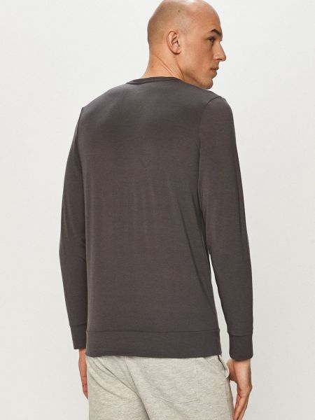 Tričko s dlouhým rukávem s dlouhými rukávy Calvin Klein Underwear šedé