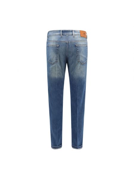 Skinny jeans mit geknöpfter Pt Torino blau