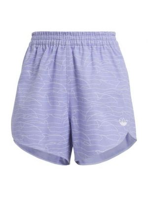 Шорты Adidas originals Logo Printed Sports Short Pants Purple фиолетовый