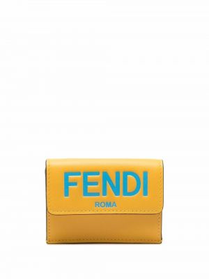 Peňaženka Fendi žltá