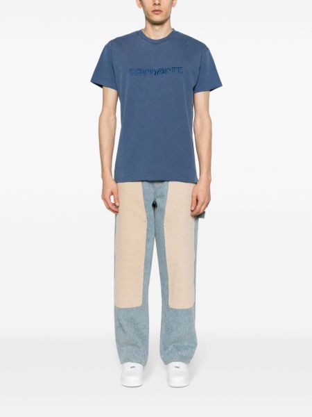 T-shirt aus baumwoll Carhartt Wip blau