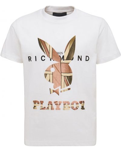 Maglietta Richmond X Playboy, bianco