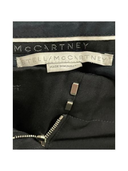 Spodnie bawełniane Stella Mccartney Pre-owned czarne