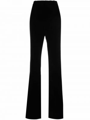 Παντελόνι με ίσιο πόδι Saint Laurent μαύρο