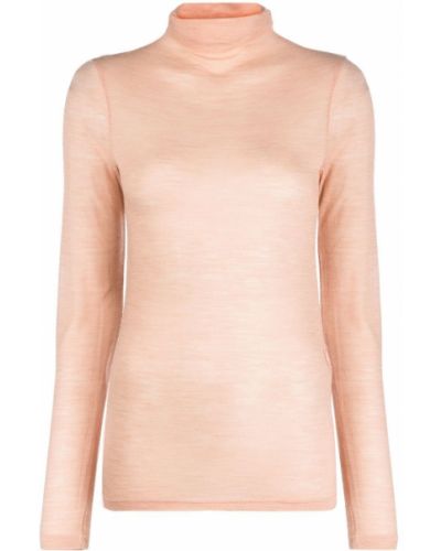 T-shirt a maniche lunghe Semicouture rosa