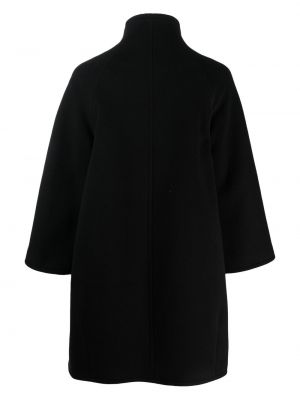 Plstěný kabát Gianluca Capannolo černý