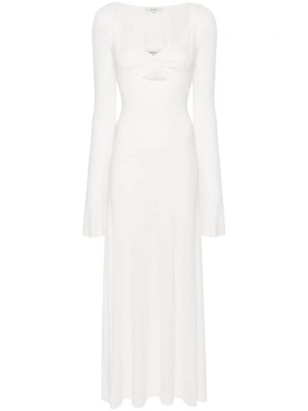 Φόρεμα ζέρσεϊ από ζέρσεϋ Manuri λευκό